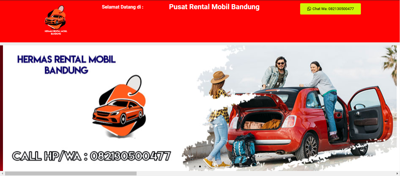 Jasa Website Rental Mobil